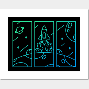 Space Explorer Posters and Art